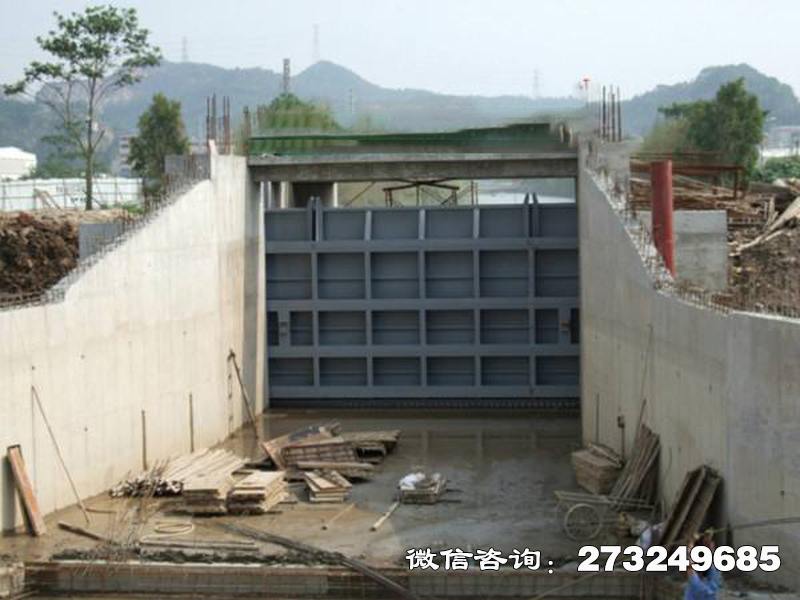 图们水坝止水闸门