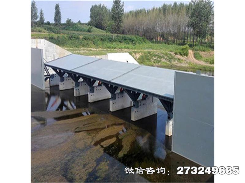 图们水库翻板闸门